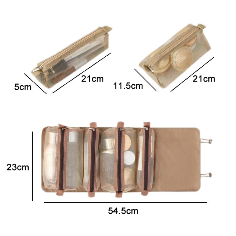 4 In 1 Women Travel Portable Waterproof Cosmetic Bag