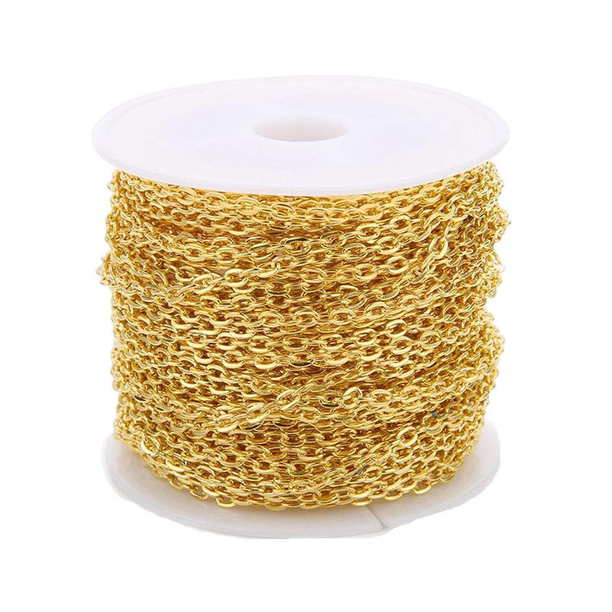 Metal Chain Extender, , Cross Chains, Gold 0.6mm