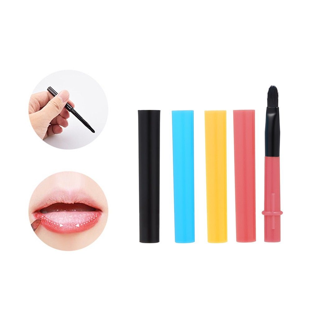12Pcs Mini Lip Brush Makeup Brush Eyeliner Lipstick