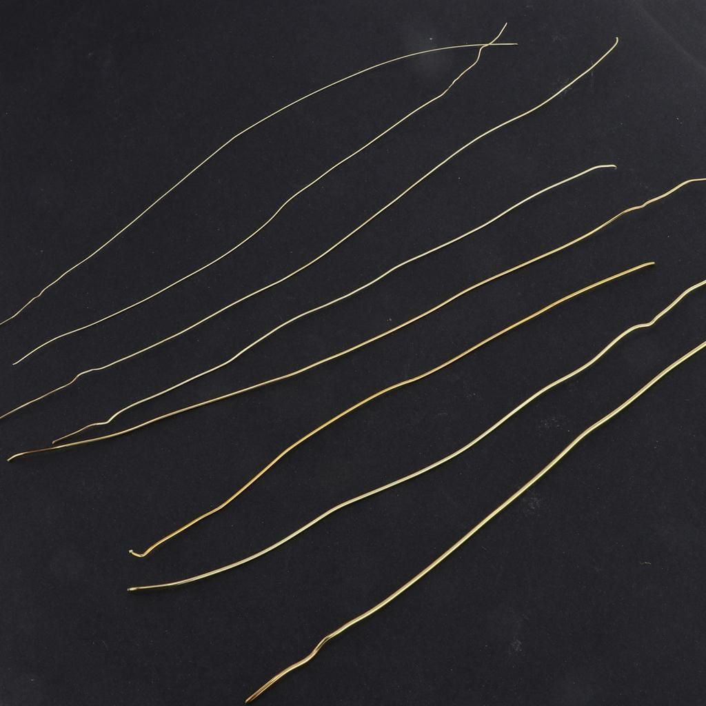 2x Silver/Gold 0.25mm Jewellery Copper Wire For Beading Jewellery
