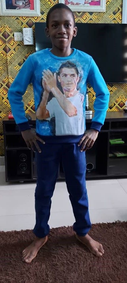 Boys Ronaldo Sweatshirt And Joggers Set Tracksuit