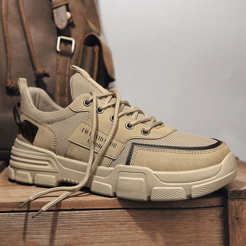 2022 Men's Fashion Korean Casual Shoes Sneakers - Brown