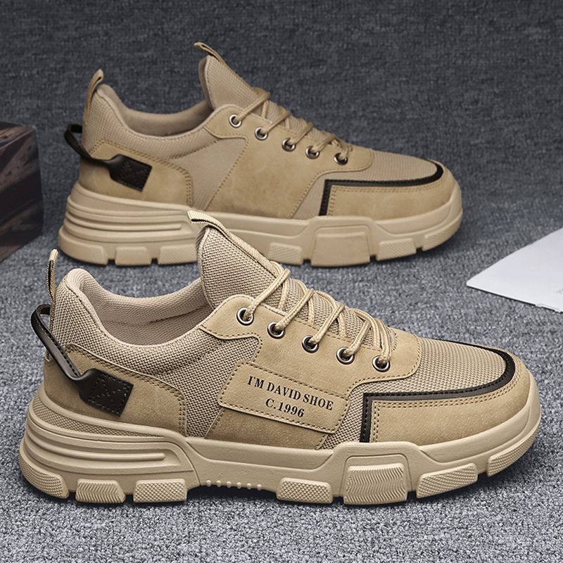 2022 Men's Fashion Korean Casual Shoes Sneakers - Brown