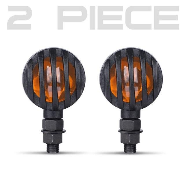 2PCS Motorcycle Turn Signal Indicator Blinker Light Flasher turn Signal lamp for Yamaha for Honda for Suzuki for Cafe Racer