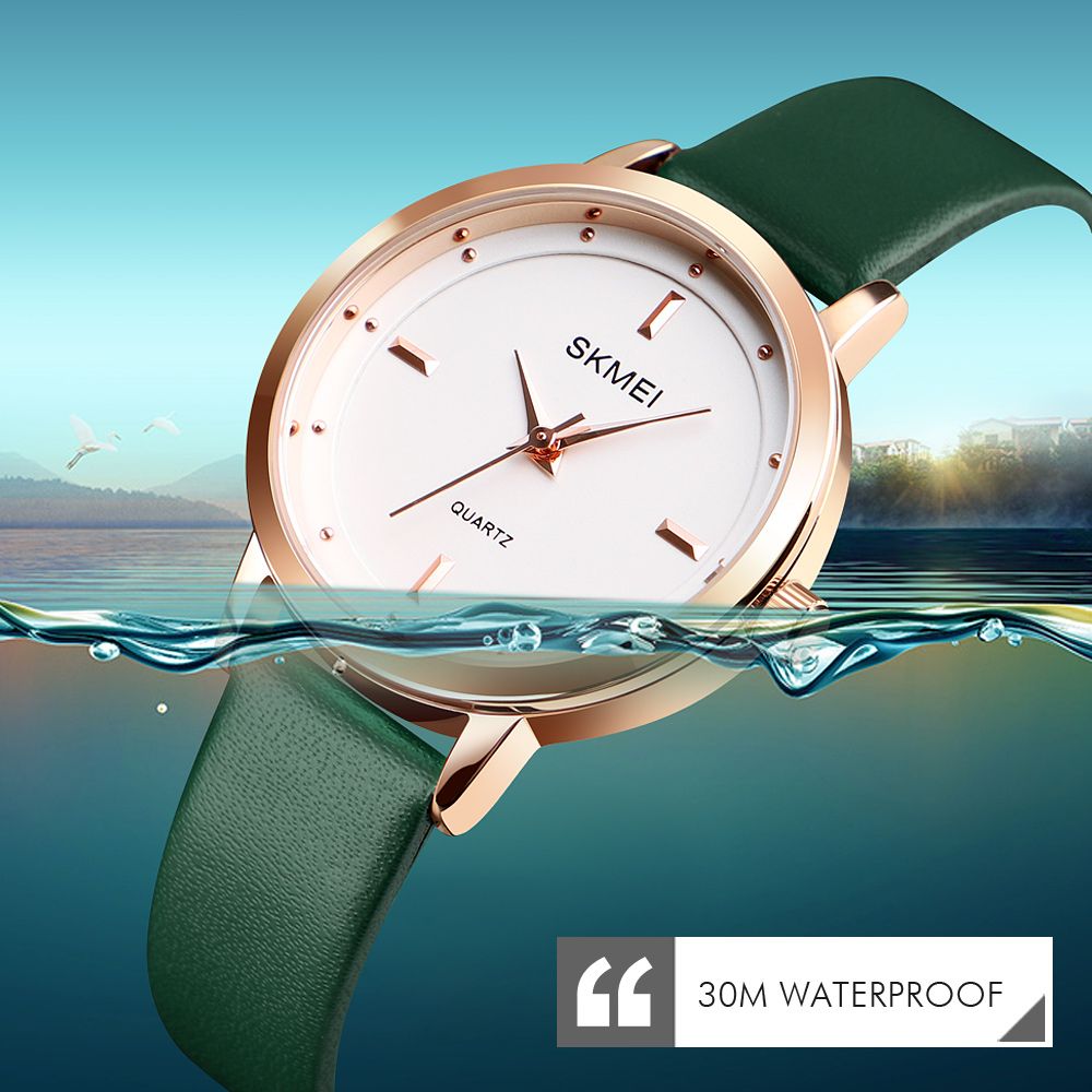Waterproof Wrist Ladies Simple Female Clock Time Wristwatch