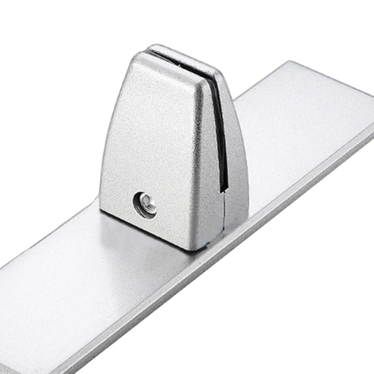 Office Partition Bracket Glass Screen Pins Clamp No Drilling
