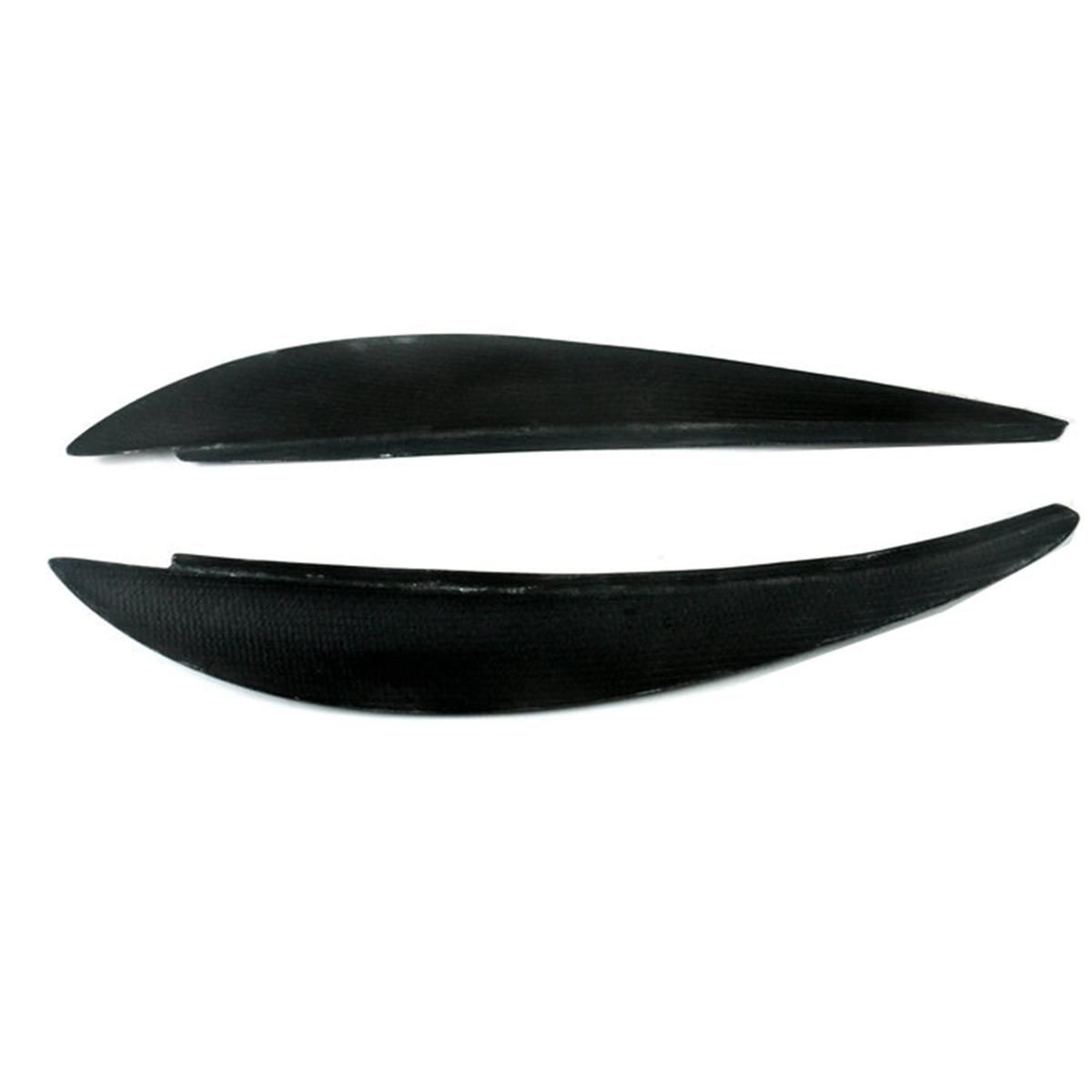 For 2006-2010 Peugeot 206 Carbon Fiber Front Headlight Cover Head