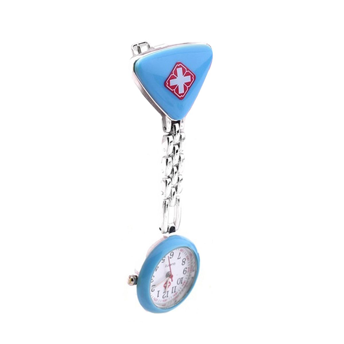 Round Triangular Nurse Doctor Watch Hanging-Pink