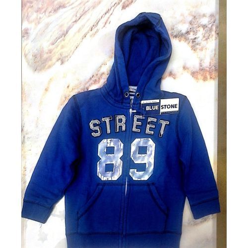 Stone Harbor Street 89 Blue Zipper Hoodie Boys And Girls