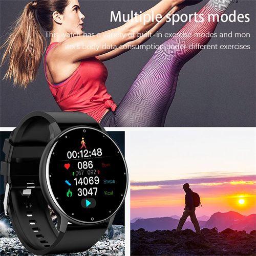 Smart Watch Full Touch Screen Sport Fitness Waterproof