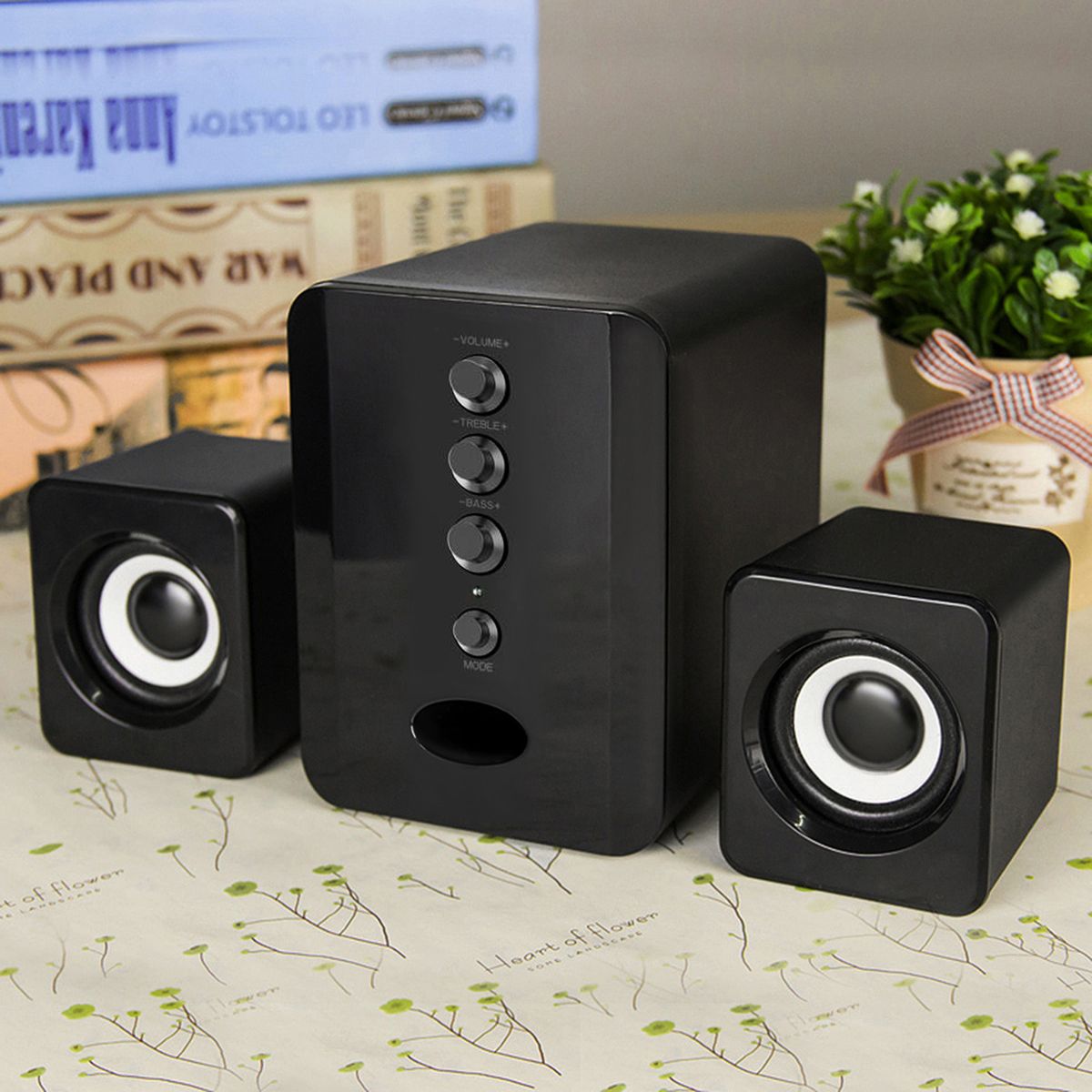D-202 USB Wired Combination Speakers Computer Speakers
