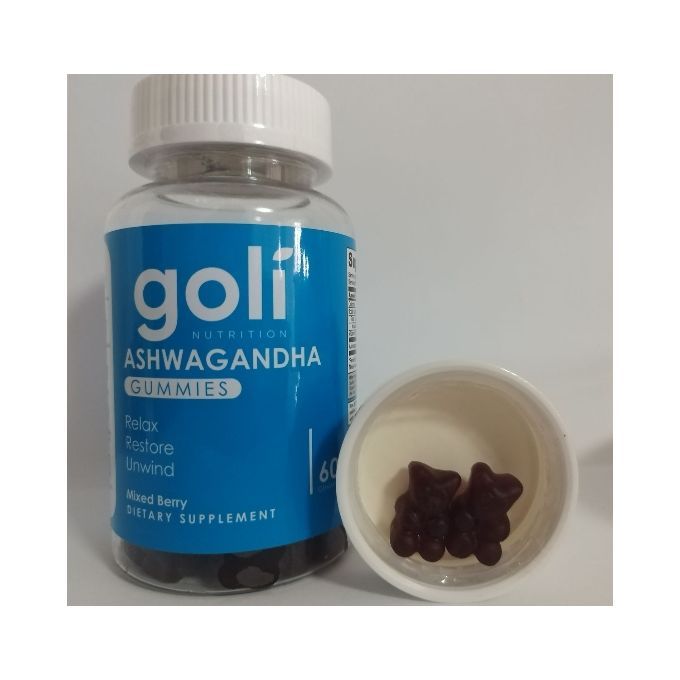 ASHWAGANDHA GUMMIES - 60 Counts (Gummy Bear Shape) 2bottles
