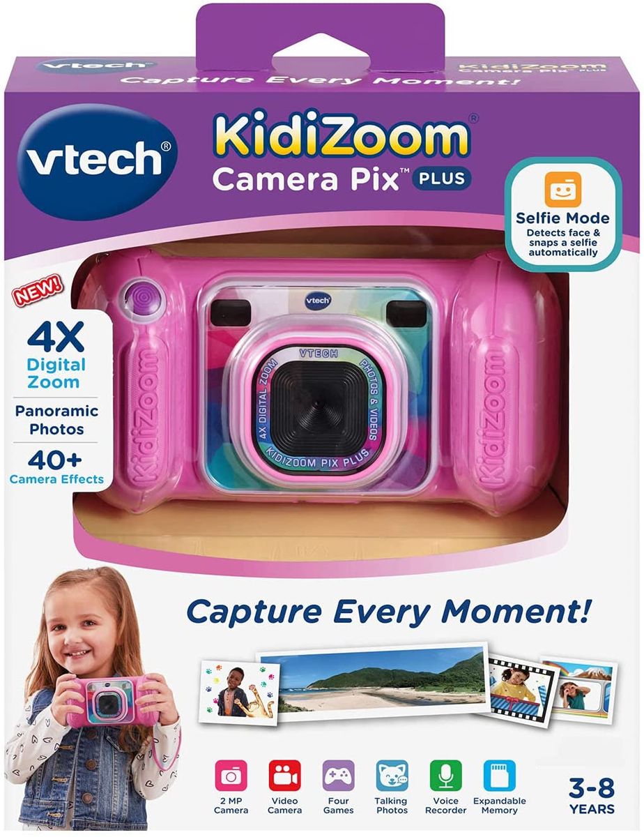 KidiZoom Camera Pix Plus With Panoramic View -Pink