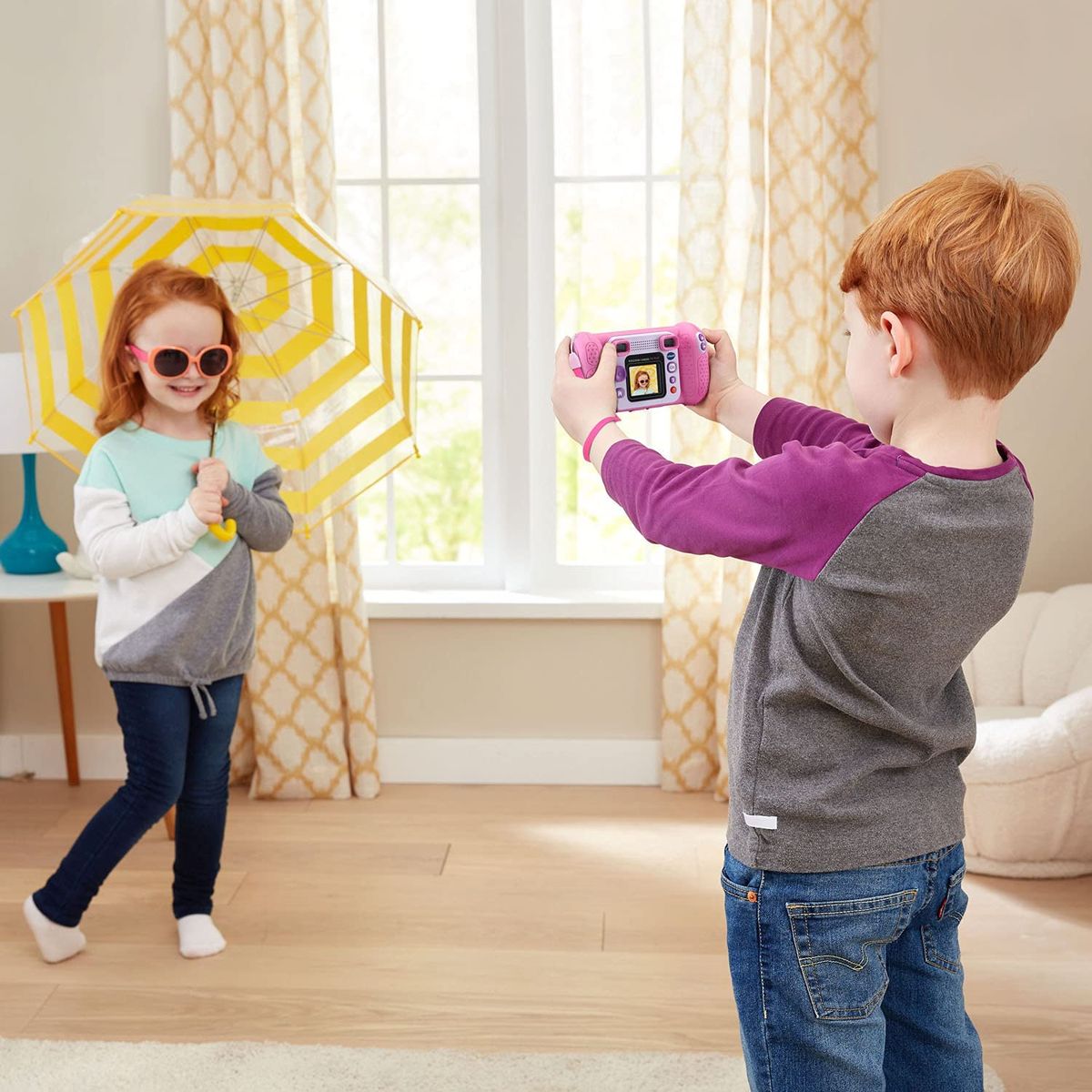 KidiZoom Camera Pix Plus With Panoramic View -Pink