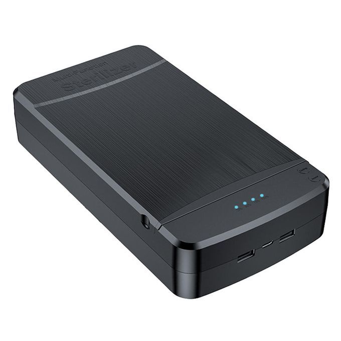 UV Ultraviolet Sterilizer Sanitizer Box A Black Glass Lamp
