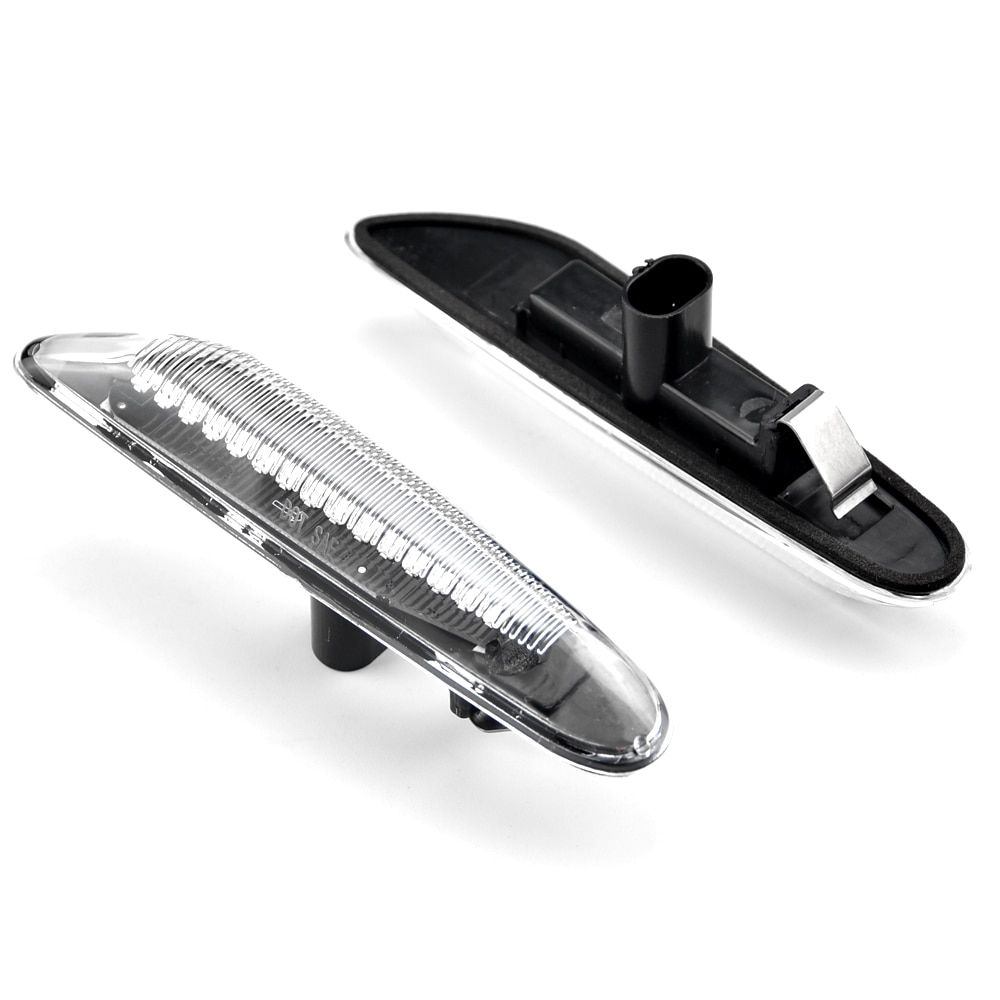 LED Side Marker Lamp Dynamic Signal Light For BMW E60 E61 E90 E91 E92 E93 E81 E82 E87 E88 E46 X3 E83 X1 E84 Socket 2 White