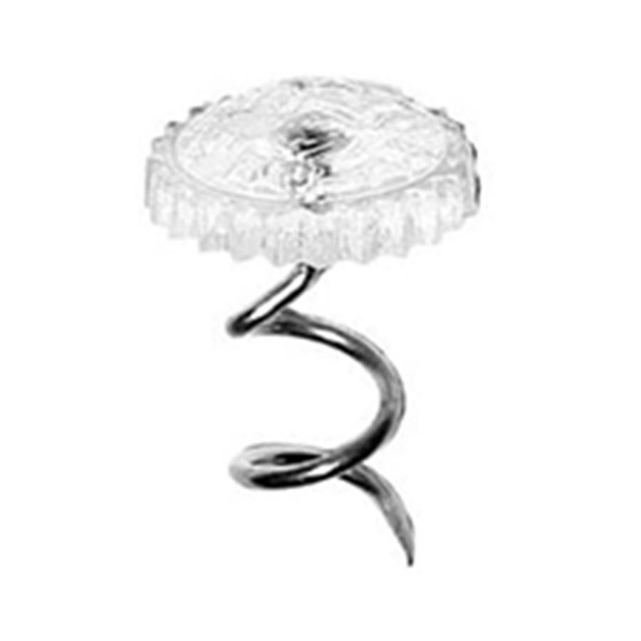 Clear Heads Twist Pins for Upholstery Slipcovers and Bedskirts 100