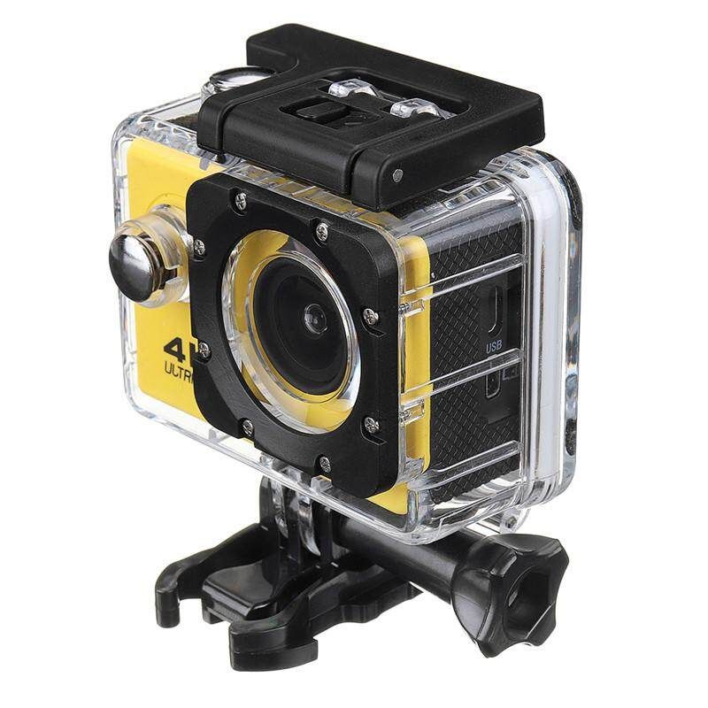 4K SJ9000 WiFi 1080P Ultra Action Sport Camera Waterproof DVR Camcorder Full HD NEW Yellow