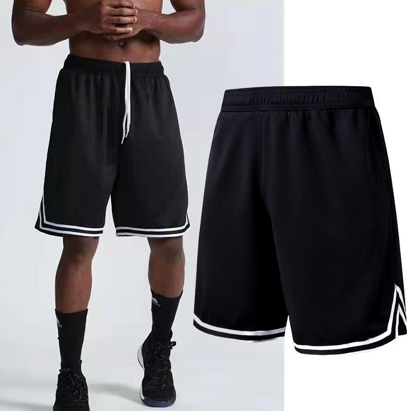 Men's Summer Quick-drying Shorts Men's Sailing Shorts Basketball Shorts Sports Fitness-black