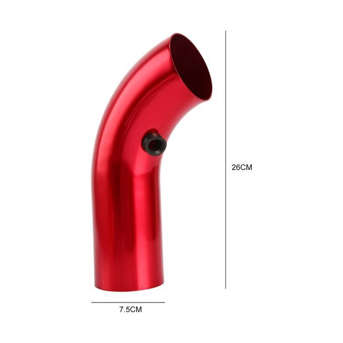 Universal Air Intake Pipe Modified Parts Aluminium Alloy-Red