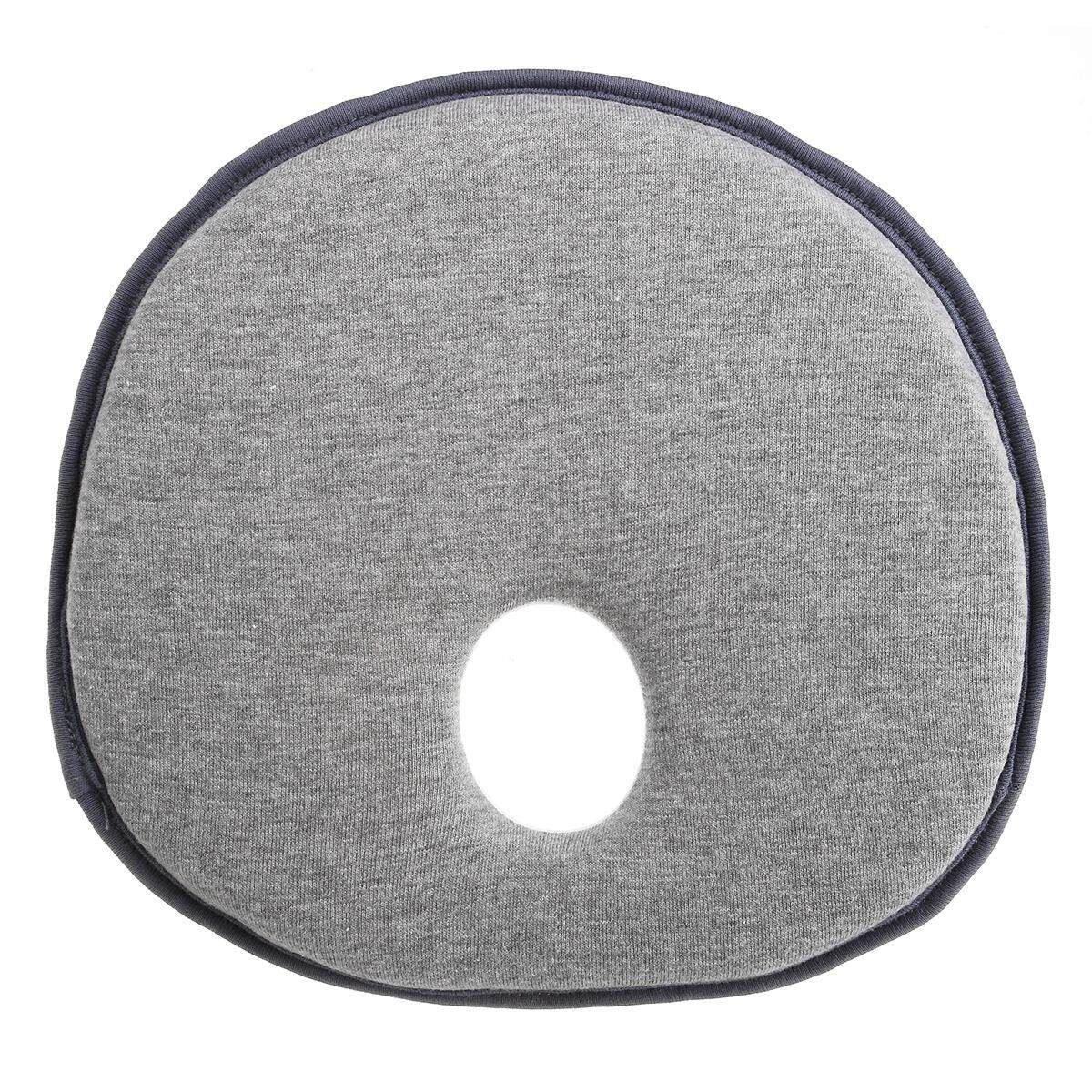 Baby Correction Sleep Children Anti Roll Cushion Pad Newborn Flat Head Pillow Grey