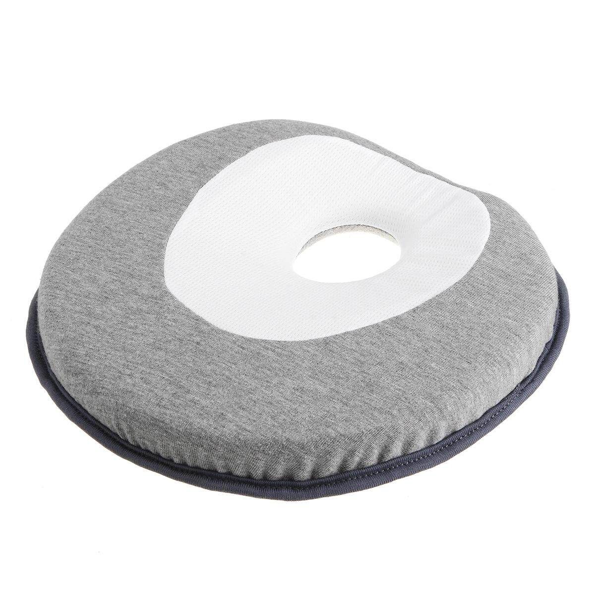 Baby Correction Sleep Children Anti Roll Cushion Pad Newborn Flat Head Pillow Grey