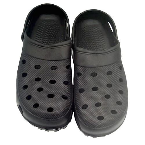 Men Hot Clogs Beach/Summer Rubber Sandals - Black