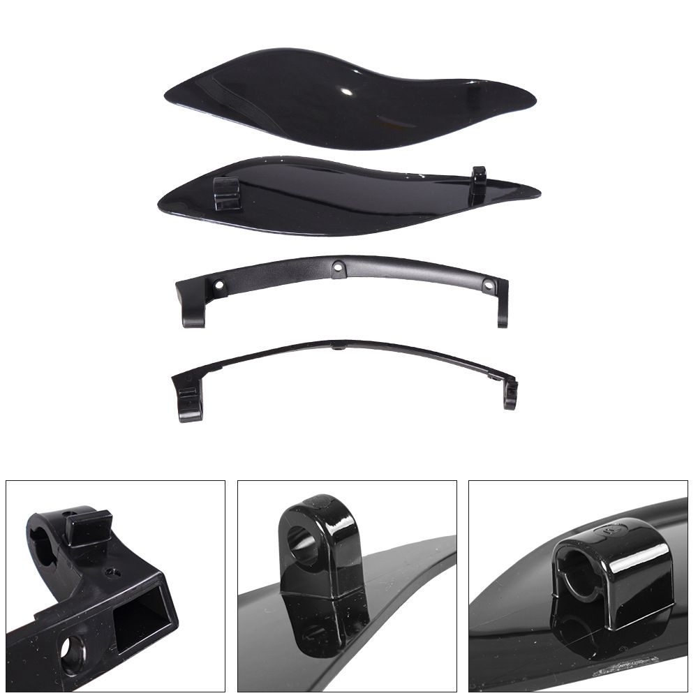 Motorcycle Side Winglets Air Deflectors Wing Spoiler