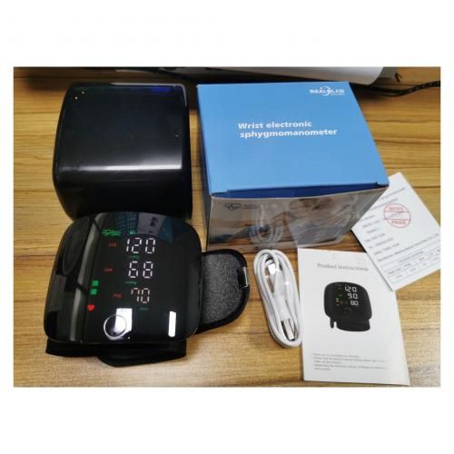 Dynamic LCD Touch Screen Wrist Blood Pressure Monitor