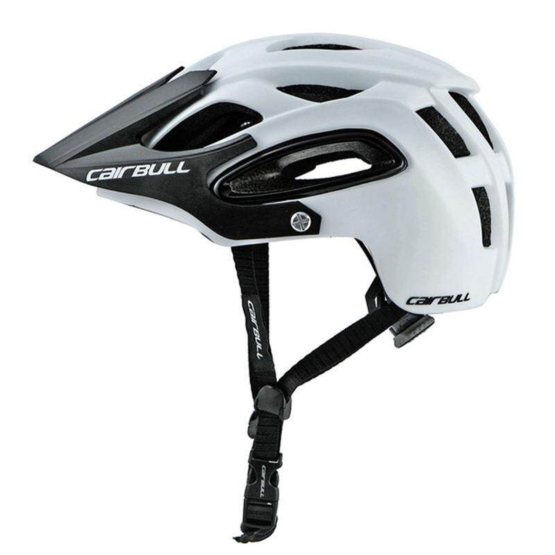 CAIRBULL PC+EPS Breathable Safety Ultralight Sport Cycling MTB Bike Cap White (white)