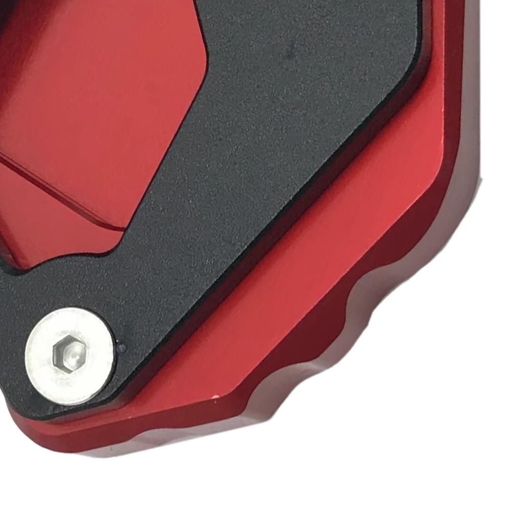 For Yamaha MT-09 Tracer MT09 TRACER900 XSR900 Motorcycle Kickstand Side Stand Extension Pad Plate Enlarge Red