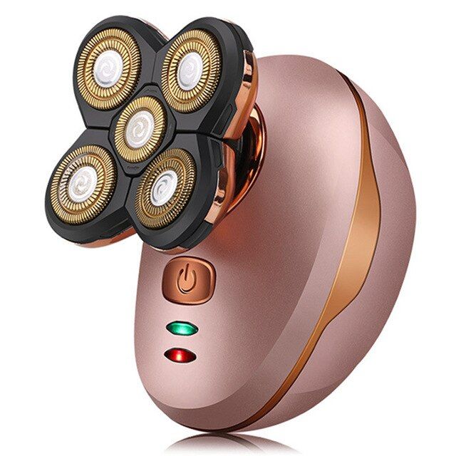 3D Rotary Five- Razor USB Electric  For Men