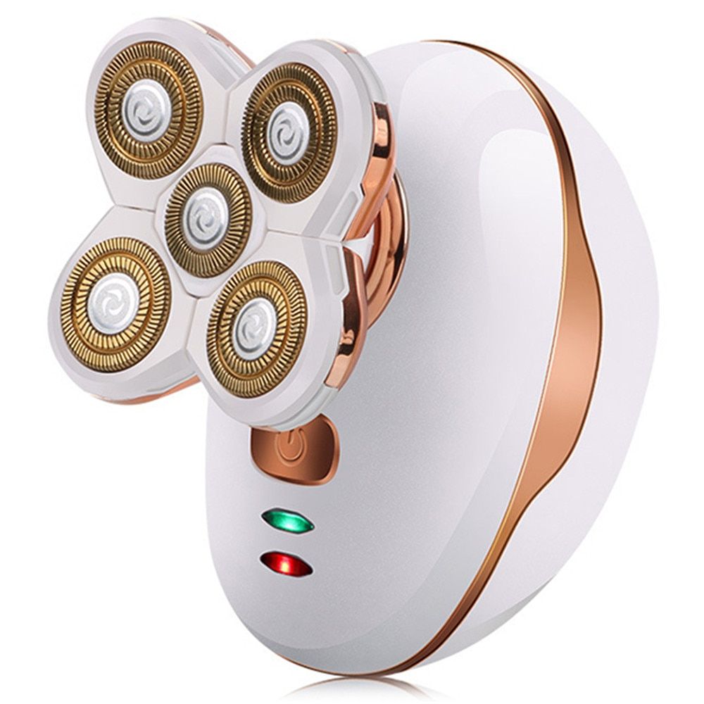 3D Rotary Five- Razor USB Electric  For Men