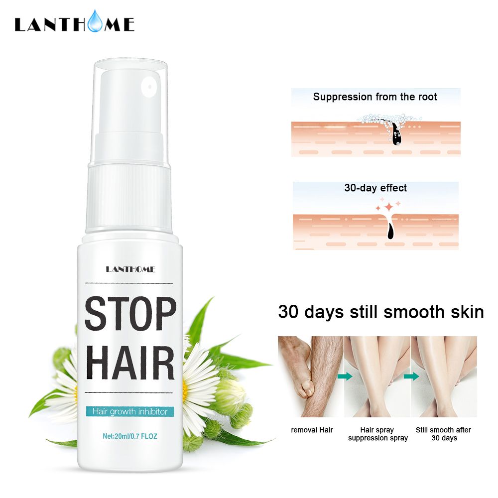 20ML Powerful Permanent Painless Hair Removal Spray Stop