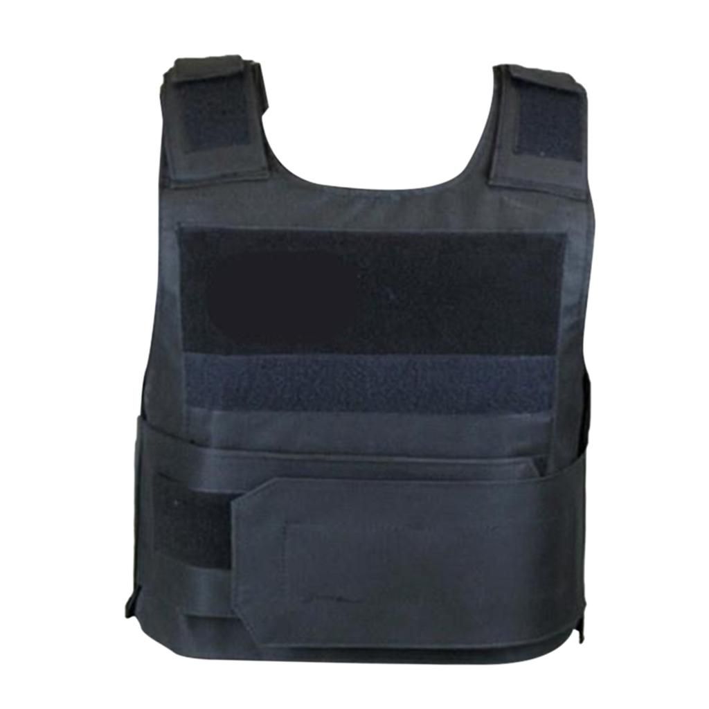 Molle Combat Assault Plate Carry Vest Black