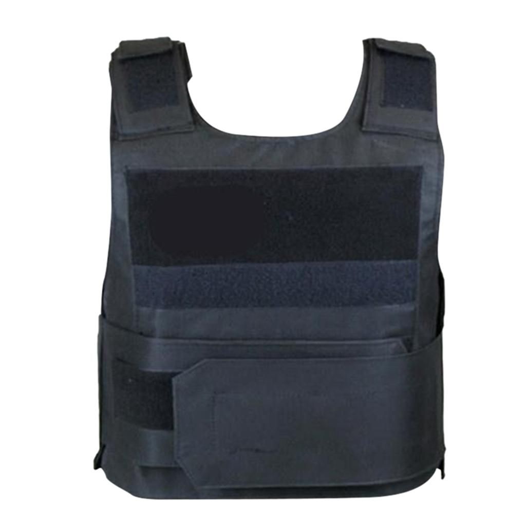 Molle Combat Assault Plate Carry Vest Black