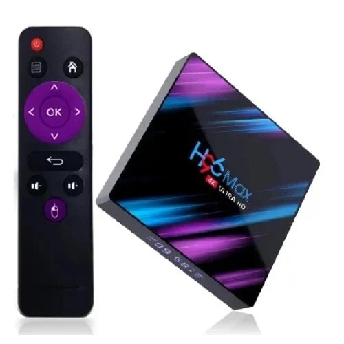 Max Tv Box 4k Ultra Hd 4gb - 32GB - H96