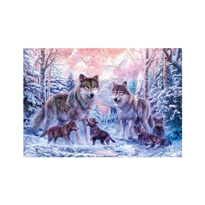 12 * 16 Inches/30 * 40Cm Diy 5D Diamond Painting Kit Wolves