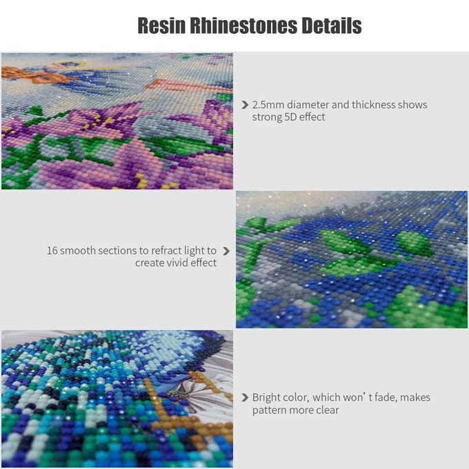 12 * 16 Inches/30 * 40Cm Diy 5D Diamond Painting Kit Wolves