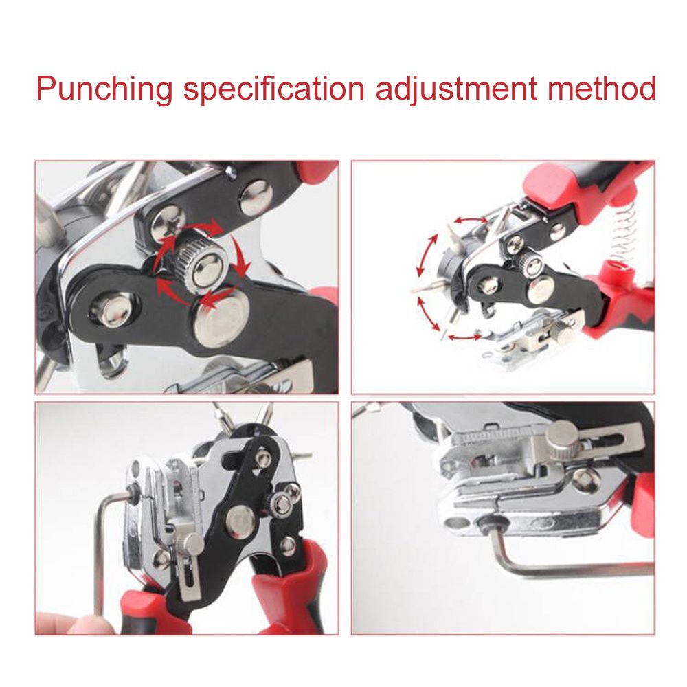 Handheld Portable Eyelet Puncher Household DIY Leathercraft