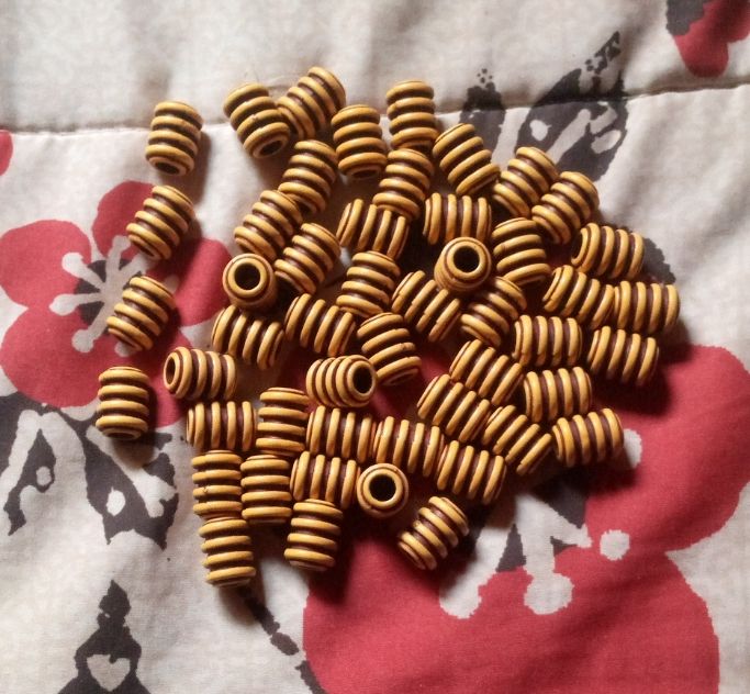 Hair Tube Decoration Braiding Beads-50 Pcs