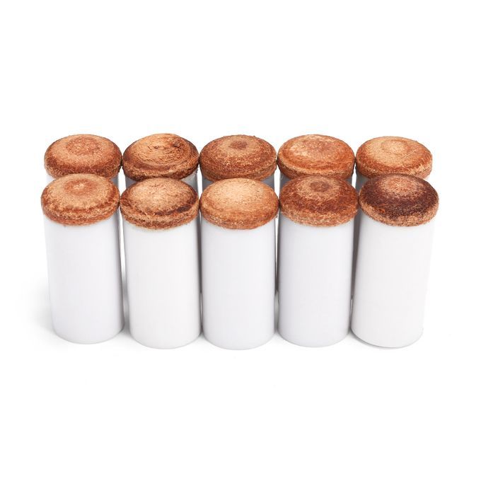 10PCS Pool Cu E Tips Hard Plastic Stick Ferrules