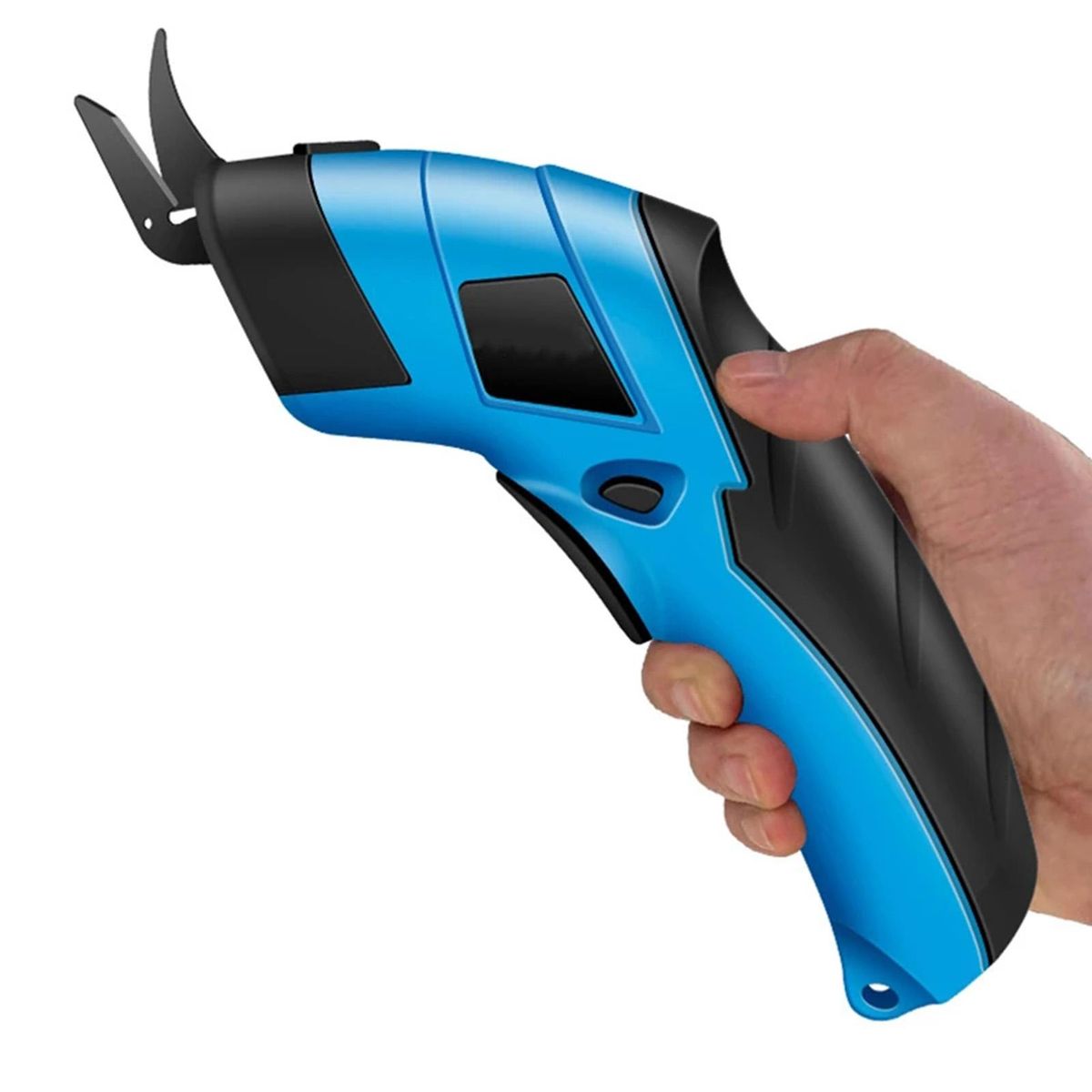 Multipurpose Rechargeable Electric Scissors Wireless 3.6V Battery Cutter Cloth Carpet PVC Leather Cutting Tools Cordless Sewing Shear Double Blade