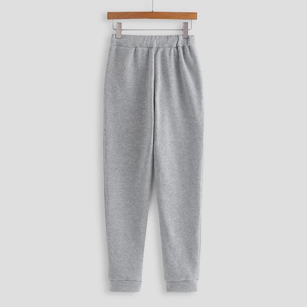 Women Solid Color Hooded Sweatshirt and pant Tracksuit Sport Suit