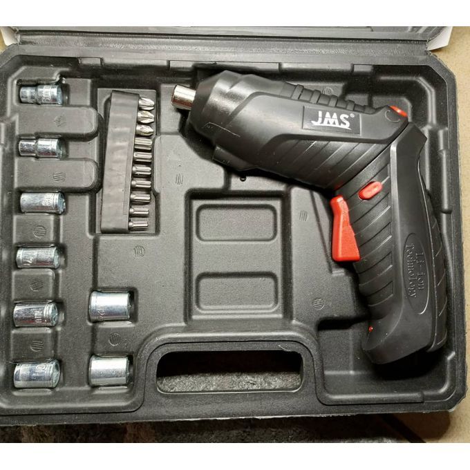 Durable Screw Set - Hand Drilling Machine - Nail Drill - Black