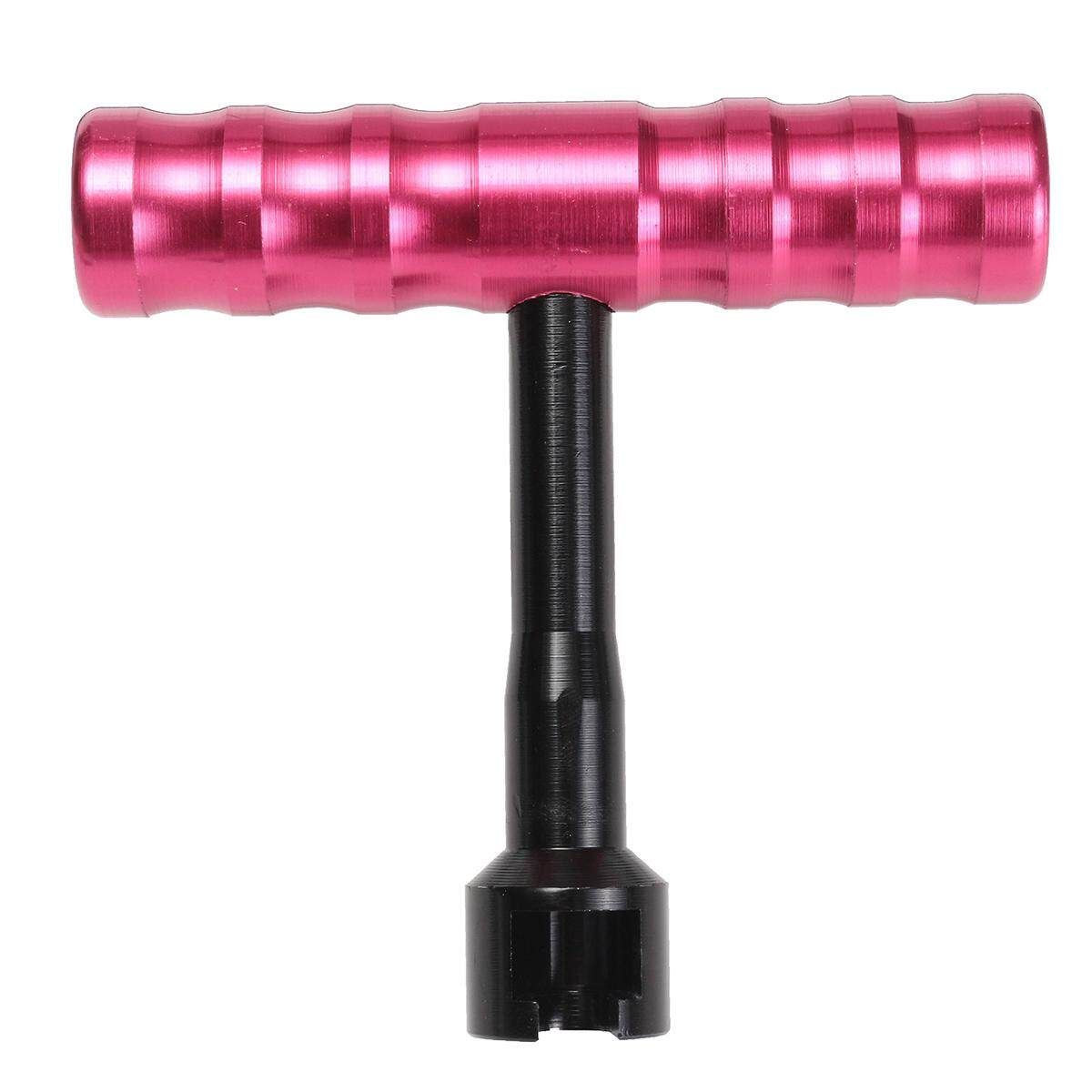 Puller Grip T-handle Puller For Auto Body Paintless Dent Repair Pdr Tab Kit Red (red)