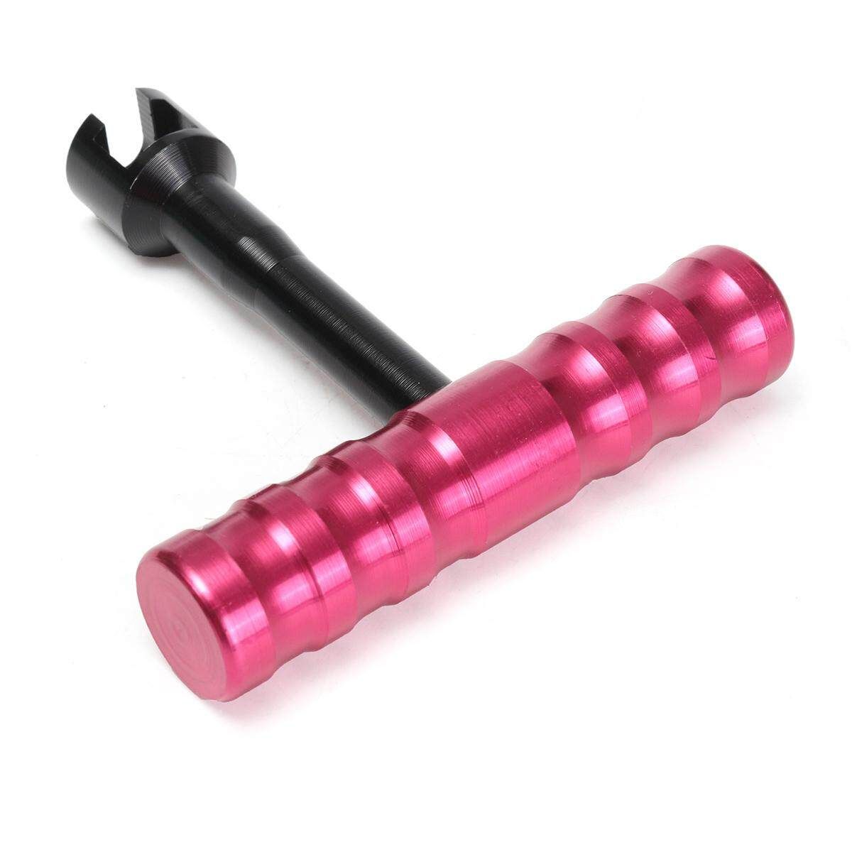 Puller Grip T-handle Puller For Auto Body Paintless Dent Repair Pdr Tab Kit Red (red)