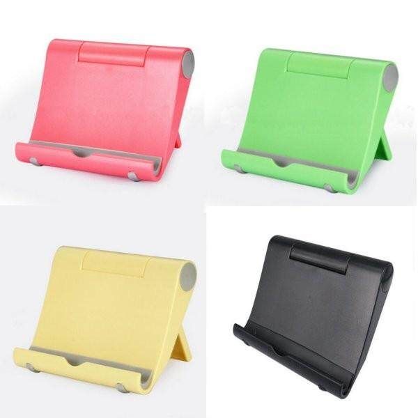 NINE 270 Degree Rotation 6 Fashion Candy Mobile Phone Tablet Universal Bracket Green 270o (rotation Angle)