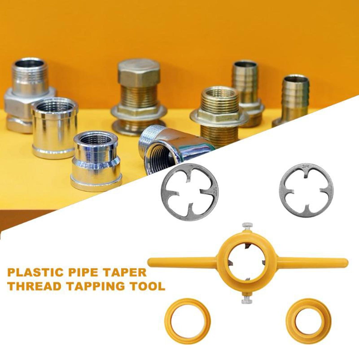 PVC  Tools  NPT Die Set Taps & Dies For