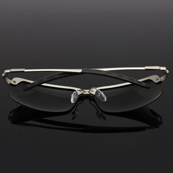 Men's Fashion Polarized Driving Sunglasses Anti-Glare Outdoor Sports UV Glasses Red Red Membrane